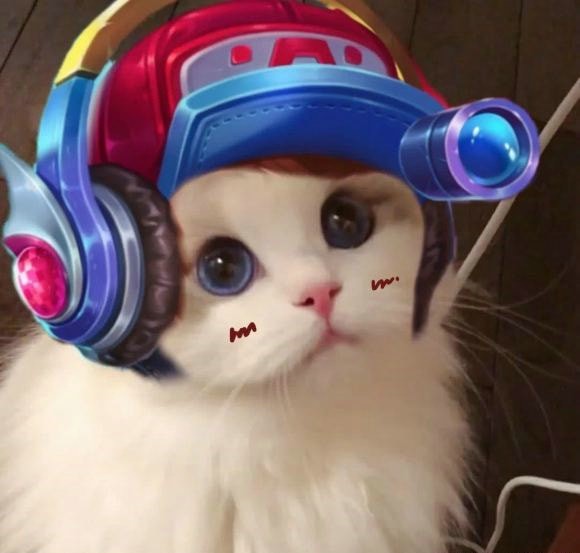 王者荣耀:猫咪头像鲁班七号原照高清大图
